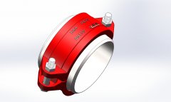 卡箍式柔性环型管接头